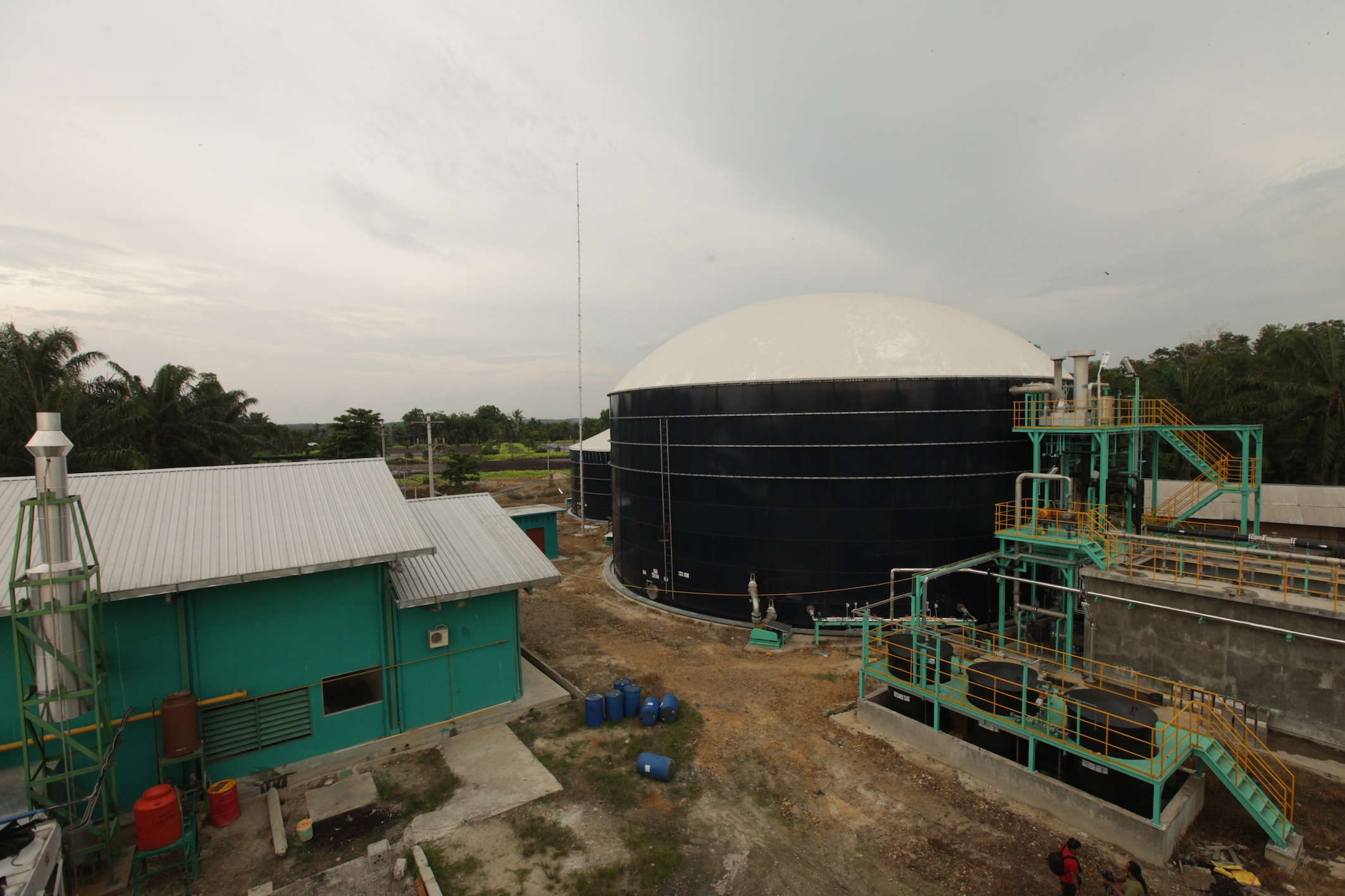 20150824 Asian Agris biogas plant in buatan riau