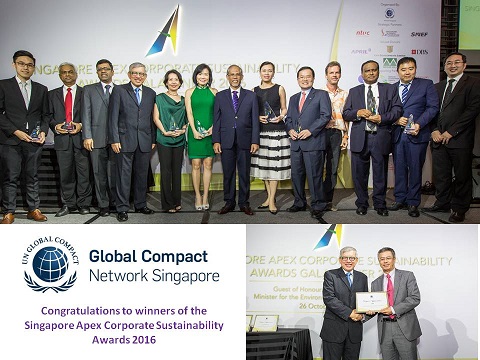 Singapore Apex Corporate Sustainability Awards 2