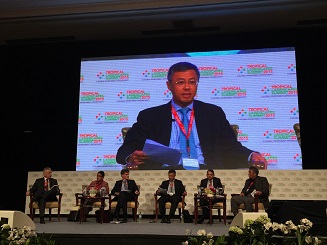 20150525 Bey Soo Khiang speaks on food security at Tropical Landscapes Summit